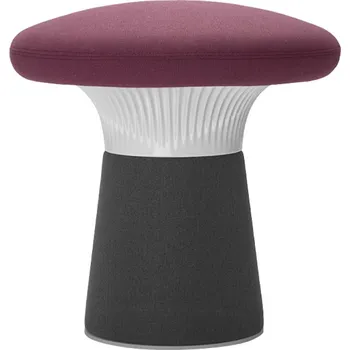 Taburet LD Seating Designový taburet FUNGHI-N0 50/46 bílý plast