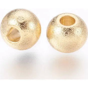 Korálek Distanční nerezový korálek 4 x 3 mm