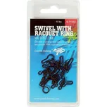 Giants Fishing Obratlík Swivel with Racquet ring UK.4 (vel.8 EU) 10ks