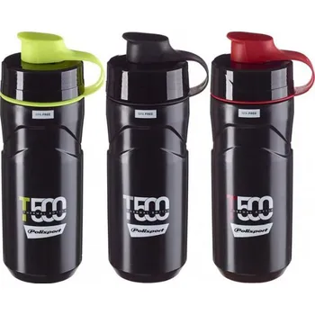 Láhev láhev POLISPORT T500 0,5l termoláhev černo-šedá
