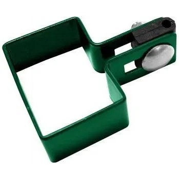 Příslušenství pro plot Objímka pro 3D panel classic, koncová 60x40 mm, zelená