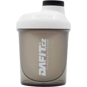 Dafit Šejkr 300 ml kouřová, bílé logo