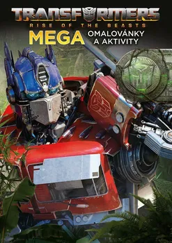 Mega omalovánky a aktivity: Transformers - Nakladatelství Egmont (2023, brožovaná)