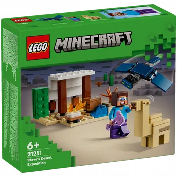 LEGO Minecraft 21251 Steve a výprava do…