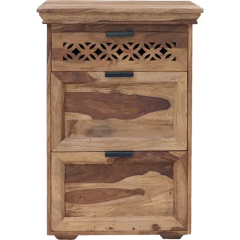 Komoda AV interiery Komoda MIRA KMK 60x45x90 z masívu palisandru Odstín palisandru: super natural