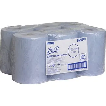 Papírový ručník Scott Slimroll 6658 papírové ručníky v roli modré