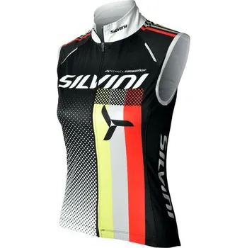 Cyklistická vesta Vesta Silvini Team WJ819 dámská černá XS