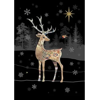 Přání MC055 BUG ART - vánoční