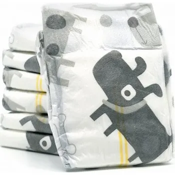 Misoko & Co Jednorázové plenky pro psy s vůní levandule šedá štěňata 12 ks, M