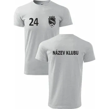 ON-DESIGN Klubová trička Velikost: 3XL, Barva: světle šedý melír