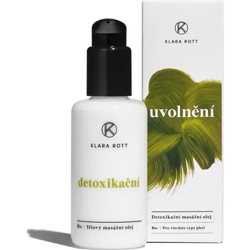 Masážní přípravek Klara Rott Uvolnění - detoxikační tělový masážní olej Detoxikační tělový masážní olej