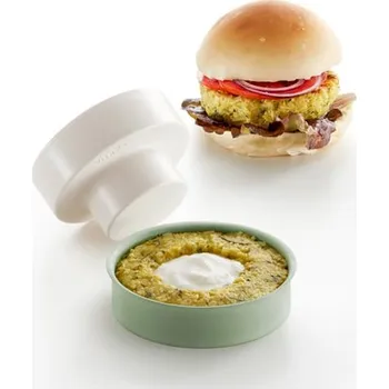 Lis na vegetariánské burgery, Veggie burger , zelenobílý - Lékué