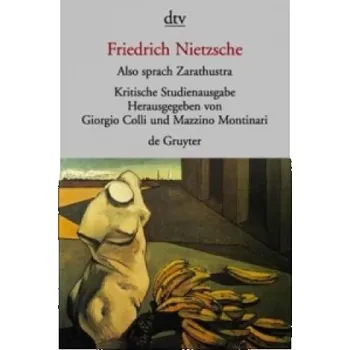 Cizojazyčná kniha Also sprach Zarathustra I-IV – Giorgio Colli,Mazzino Montinari,Friedrich Nietzsche (DE)