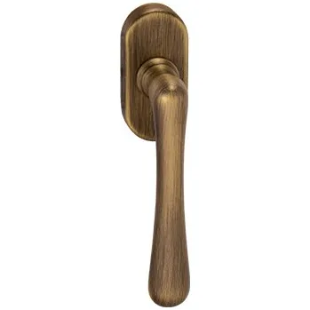 Okenní klika MPK - DK - ELEGANT - R klika na eurookno OGS - Bronz česaný matný