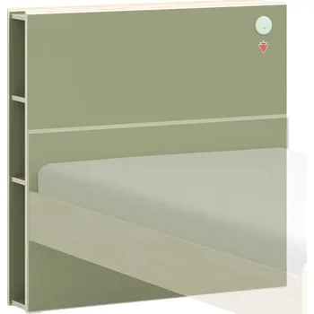 Čilek Čelo k posteli 100x200 cm s poličkami Montes Natural