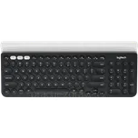 Logitech K780 - bezdrátová multi klávesnice CZ polepky Jedna klávesnice. Plně vybavená. Pro počítač, telefon a tablet.