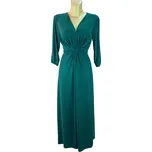 Ariatex Dámské šaty ROMANTIKA flitry tm.zelené vel. 42