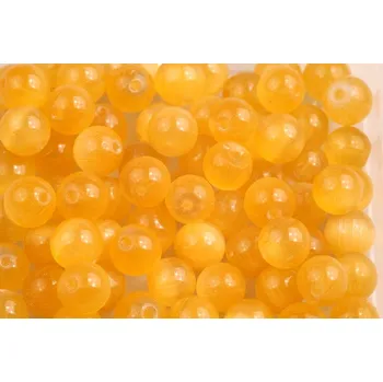 Dětské navlékací korálky Kočičí oči č.21 (8mm)