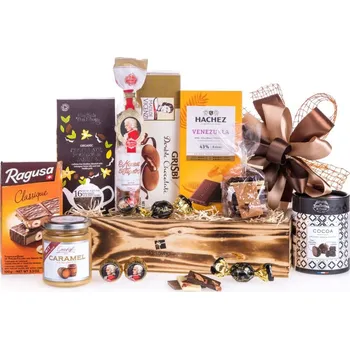 Dárkový potravinový koš Dárkový koš Čokoládový ráj Exclusive