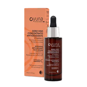 Péče o oční okolí OYUNA Bio antioxidační sérum na obličej s vitamínem C 30 ml