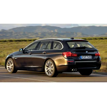 Auto-moto Příčníky BMW 5 Touring 2010-17 s integrovanými podélníky Alu tyče