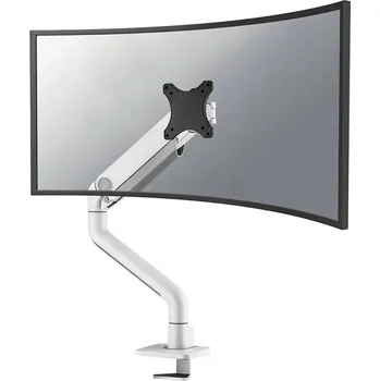 Monitor Neomounts DS70S-950WH1 Držák, VESA, stolní, pro zakřivený/plochý monitor, úhlopříčka 17"–49", náklon, otáčení, rotace, nosnost 18kg, bílý DS70S-950WH1
