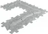 Muffik MFK-050-1 set ortopedických podložek had 6 ks šedý