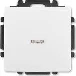 ABB SWING / SWING L Přepínač střídavý s průzorem, řazení 6So, jasně bílá