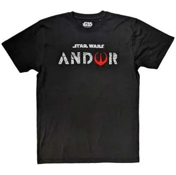 Pánské tričko Merch Star Wars: Star Wars Unisex T-shirt: Andor Logo (xx-large) XXL