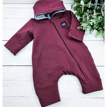 Dětský overall Kulišárny Zateplený overal s fleecem BORDO VELIKOST: 74