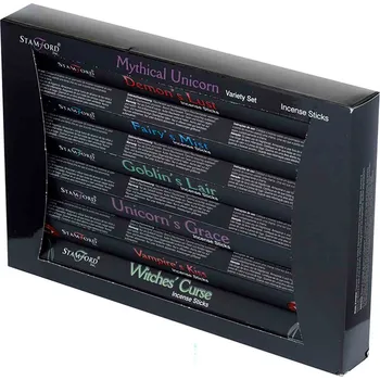Vonná tyčinka Sada 6 balení vonných tyčinek Stamford Mýtický jednorožec - 90 ks