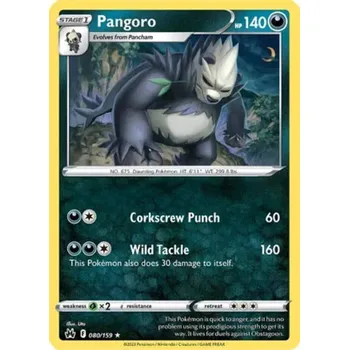 Společenská hra Pokémon karta Pangoro 080/159- Crown Zenith