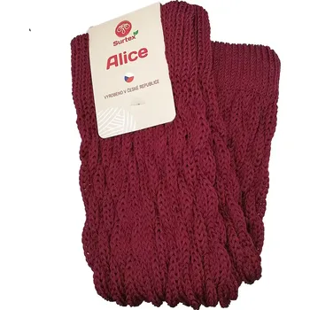 Surtex návleky na nohy Vínová M