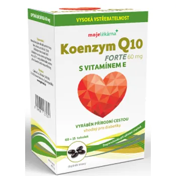 Moje lékárna Koenzym Q10 Forte 60 mg 75 tob.