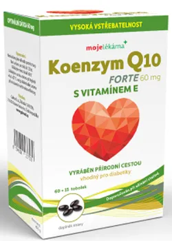 Moje lékárna Koenzym Q10 Forte 60 mg 75 tob.
