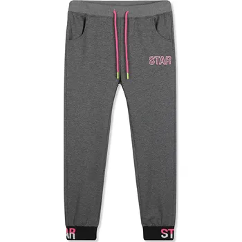 Dívčí oblečení Dívčí tepláky - KUGO JT0716, šedá Barva: Šedá, Velikost: 134