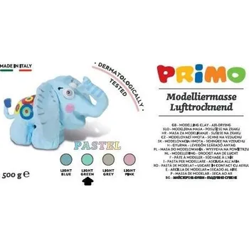 Modelovací hmota Samotvrdnoucí modelovací hmota Primo 500g - světle zelená, limitovaná edice