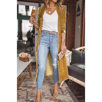 Dámský svetr OMG Dámský kardigan Margade žlutá M