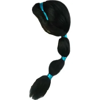 Karnevalový kostým Disney Dětský kostým - Princezna Jasmína z oblíbené pohádky "Aladin" (příslušenství) Barva: paruka