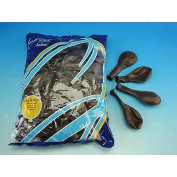 Balónek Gemar Ballons Balónek naf. G90 HNĚDÝ pastel, 26cm 87