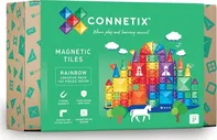 Connetix Rainbow Magnetic Tiles 102 dílků