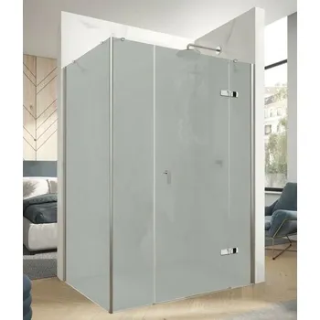 Hüppe Astra Dveře křídlové pravé, 150 cm, stříbrný profil/sklo Sand Plus PX0404.069.316