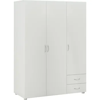 Šatní skříň IDEA nábytek Best 3dveřová 121 cm