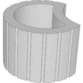 Zahradní obrubník CS-BETON TIESTO malá 300x230x200 mm 1 ks okrová