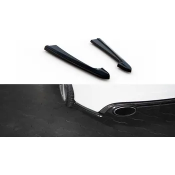 Auto-moto Splittery zadní boční V.2 Audi RS7 C7 Facelift černý lesklý plast