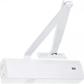 Zavírač dveří G-U OTS 536 s aretačním ramínkem bílý