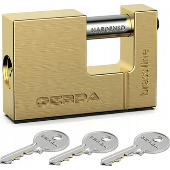 Visací zámek Gerda Bezpečnostní visíci zámek KMT 90 mm