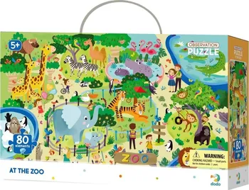 Puzzle Manufaktura DoDo Zoo 80 dílků
