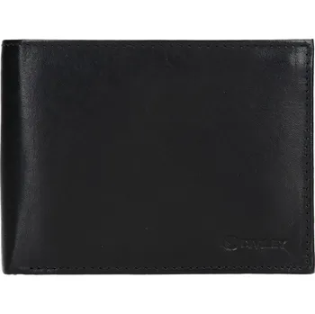 Peněženka Pánská kožená peněženka Diviley Peter - černá