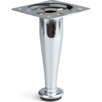 Nábytkové kování Interex design Nábytková nožka EUROPE / Chrom matný 100 mm